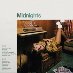 Taylor Swift Midnights Vinyl LP USED