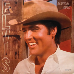 Elvis Presley Guitar Man Vinyl LP USED