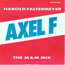 Harold Faltermeyer Axel F (The M & M Mix) Vinyl 12" USED