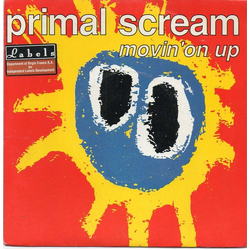 Primal Scream Movin'on Up Vinyl 7" USED