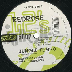 Anthony Red Rose Jungle Tempo / Hotter Junglematical Style (Drum & Bass) Vinyl 12" USED