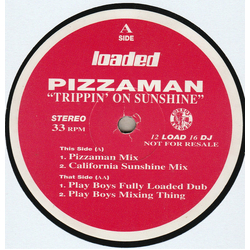 Pizzaman Trippin' On Sunshine Vinyl 12" USED