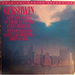 George Gershwin / Ivan Davis (2) / Lorin Maazel / The Cleveland Orchestra An American In Paris – Rhapsody In Blue – Cuban Overture Vinyl LP USED