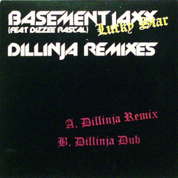 Basement Jaxx / Dizzee Rascal Lucky Star (Dillinja Remixes) Vinyl 12" USED