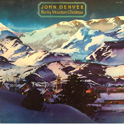 John Denver Rocky Mountain Christmas Vinyl LP USED