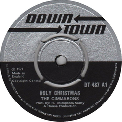 The Cimarons Holy Christmas / Silent Night / White Christmas Vinyl 7" USED