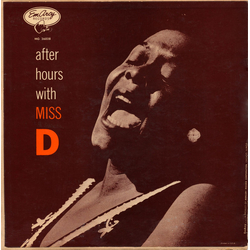 Dinah Washington After Hours With Miss "D" Vinyl LP USED