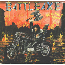 Battleaxe Burn This Town Vinyl LP USED