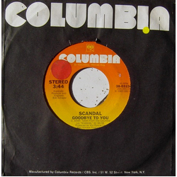 Scandal US Rock Goodbye To You Vinyl 7" USED