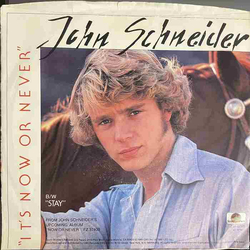 John Schneider It's Now Or Never / Stay Vinyl 7" USED
