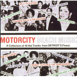 Various Motorcity Beach Music Vinyl LP USED