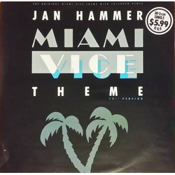 Jan Hammer Miami Vice Theme Vinyl 12" USED