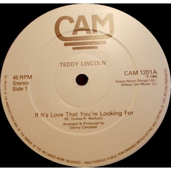 Teddy Lincoln / Chaka Coy If It's Love That You're Looking For Vinyl 12" USED