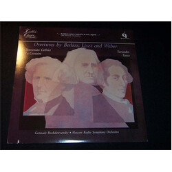 Gennadi Rozhdestvensky / Большой Симфонический Оркестр Всесоюзного Радио Overtures by Berlioz, Liszt and Weber Vinyl LP USED