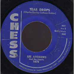 Lee Andrews & The Hearts Tear Drops / The Girl Around The Corner Vinyl 7" USED