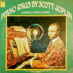 Scott Joplin / Joshua Rifkin Piano Rags Vinyl LP USED