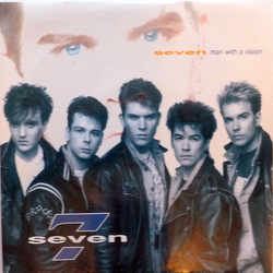 Seven UK Pat Davey Man With A Vision Vinyl 7" USED
