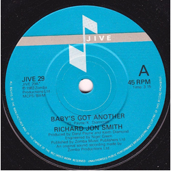 Richard Jon Smith Baby's Got Another Vinyl 7" USED