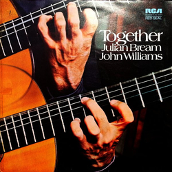 Julian Bream / John Williams John Christopher Williams AO OBE Together Vinyl LP USED