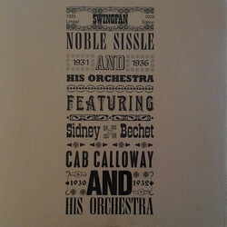 Noble Sissle / Cab Calloway Noble Sissle - Cab Calloway Vinyl LP USED