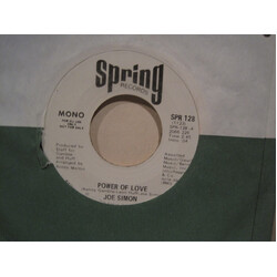 Joe Simon Power Of Love USED VINYL 7INCH 45 RPM SINGLE PROMO STEREO MONO