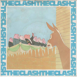 The Clash English Civil War (Johnny Comes Marching Home) Vinyl 7" USED