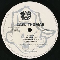 Carl Thomas I Wish / Woke Up In The Morning Vinyl 12" USED