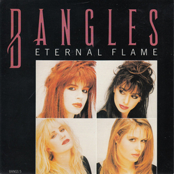 Bangles Eternal Flame Vinyl 7" USED