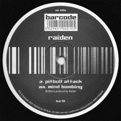 Raiden Pitbull Attack / Mind Bombing Vinyl 12" USED