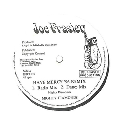 The Mighty Diamonds / Larry Marshall Have Mercy 96 Remix / I Admire You Vinyl 12" USED