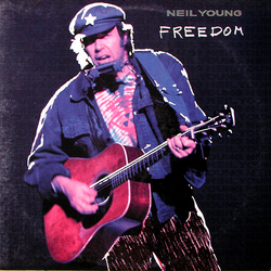 Neil Young Freedom Vinyl LP USED