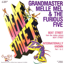 Grandmaster Melle Mel & The Furious Five / Mr. Ness / Cowboy Beat Street / Internationally Known Vinyl 12" USED