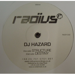 DJ Hazard Destiny / Structure Vinyl 12" USED