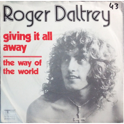 Roger Daltrey Giving It All Away Vinyl 7" USED