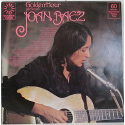 Joan Baez Golden Hour Presents Joan Baez Vinyl LP USED