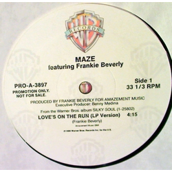Maze Featuring Frankie Beverly Love's On The Run Vinyl 12" USED