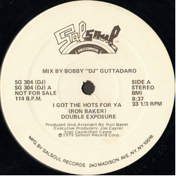 Double Exposure I Got The Hots For Ya Vinyl 12" USED