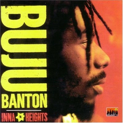 Buju Banton Inna Heights Vinyl LP USED