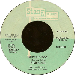 The Rimshots Super Disco Vinyl 7" USED