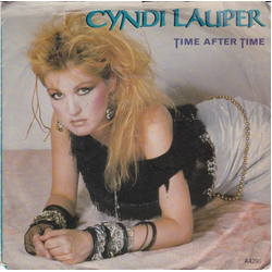 Cyndi Lauper Time After Time Vinyl 7" USED