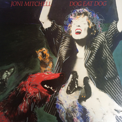 Joni Mitchell Dog Eat Dog Vinyl LP USED