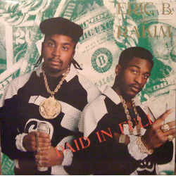 Eric B. & Rakim Paid In Full Vinyl LP USED