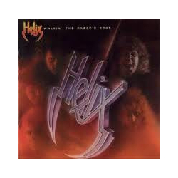 Helix (3) Walkin' The Razor's Edge Vinyl LP USED