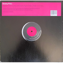 Bobby Peru Jack 2 The Future Vinyl 12" USED