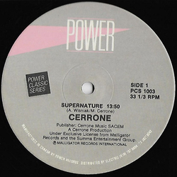 Cerrone Supernature / Trippin' On The Moon Vinyl 12" USED