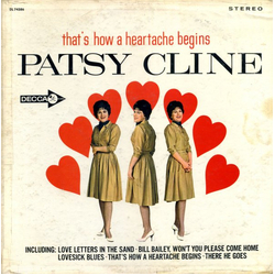 Patsy Cline That's How A Heartache Begins Vinyl LP USED