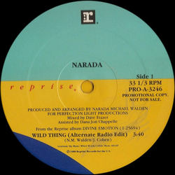 Narada Michael Walden Wild Thing Vinyl 12" USED