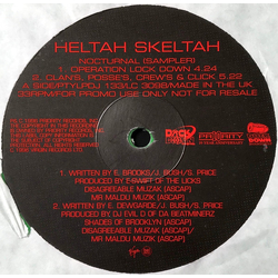 Heltah Skeltah Nocturnal (Sampler) Vinyl 12" USED