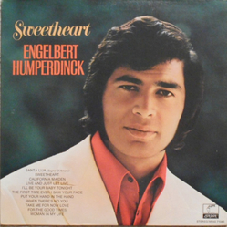 Engelbert Humperdinck Sweetheart Vinyl LP USED