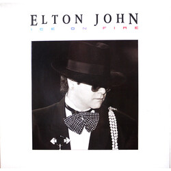 Elton John Ice On Fire Vinyl LP USED